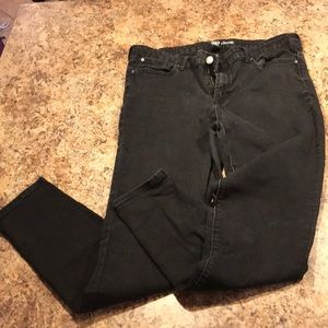 Black “denim” leggings - stretchy!